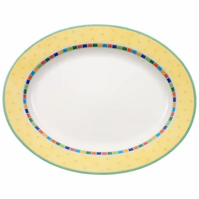 Villeroy & Boch TWIST ALEA LIMONE 16.5  Oval Platter  • $80