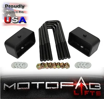 2  Rear Leveling Lift Kit For 2007-2019 Chevy Silverado Sierra GMC MADE IN USA • $73.99