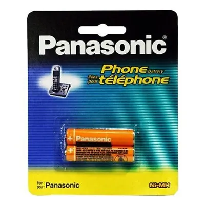 Panasonic HHR-4DPA AAA NiMH Rechargeable Batteries - 2 Pack • $17.40