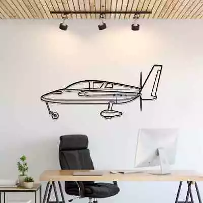 Wall Art Home Decor 3D Acrylic Metal Plane Aircraft USA Silhouette PL-4 • $87.99