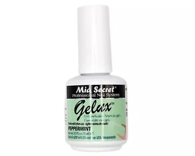 Mia Secret Professional Nail System Gelux Gel Polish (Peppermint) 0.5oz • $14.18