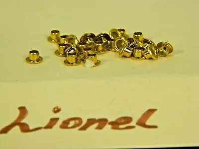 Lionel O Scale Fastener #se-043 Brass Eyelet For Spacer Or Fasten Qty 24 Brass • $10.89