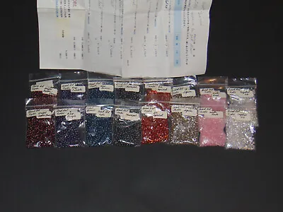 $64.99 • Buy Czech Twin Hole Bead Collection - 8 Colors Lot Of 16 - 20gr. Packs NIP
