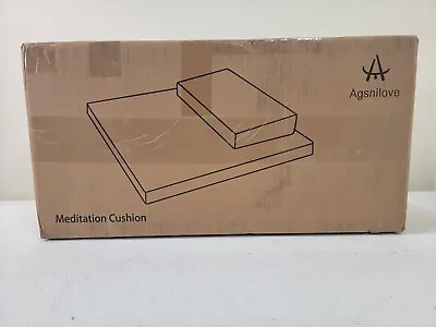Meditation Cushion Zafu Thick Yoga Mat Set Bolster Floor Pillows • $61