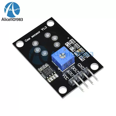 MQ Gas Sensor Carrier Board MQ3 MQ2 MQ4 MQ5 MQ7 MQ9 MQ6 MQ8 MQ135 For Arduino • $1.14