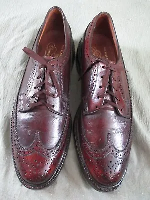 Florsheim Imperial Kenmoor 93602 Brown V Cleat Wingtips Shoes 8.5B • $99.99