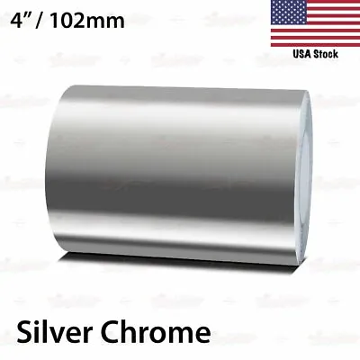SILVER CHROME Vinyl Pinstriping Pin Stripe Car Motorcycle Tape Decal Stickers • $26.95