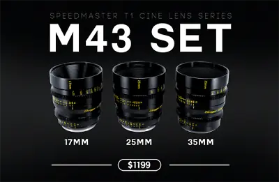 Zhongyi Mitakon Speedmaster Cinema Lens 25mm T1.0 For M43 Mount Camera • $456