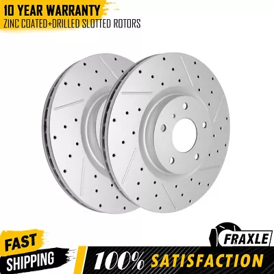 Front Drilled Brake Rotor For Nissan Murano Maxima Infiniti G35 G37 M35 M37 M45 • $88.04