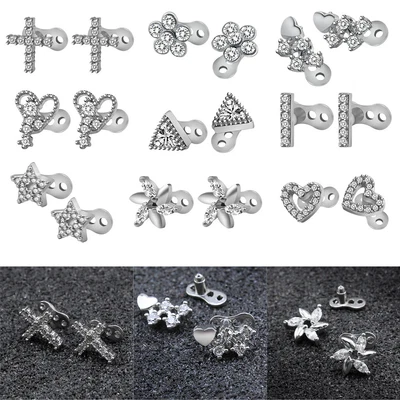 £5.80 • Buy 2pcs Micro Dermal Titanic Anchor Piercing Jewelry