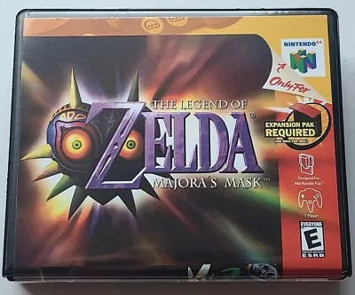 The Legend Of Zelda Majora's Mask CASE ONLY Nintendo 64 N64 Box BEST Quality • $14.97