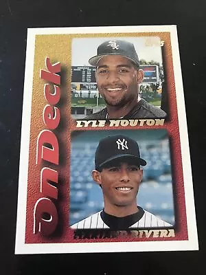 1995 Topps Traded Mariano Rivera On Deck RC 130T New York Yankees HOF • $3.95