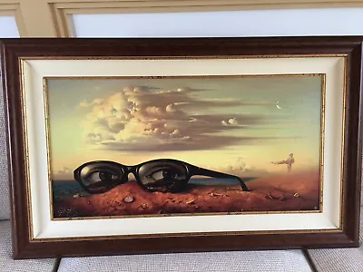 Vladimir Kush “forgotten Sunglasses “ Framed #39 Out Of 325 • $2000
