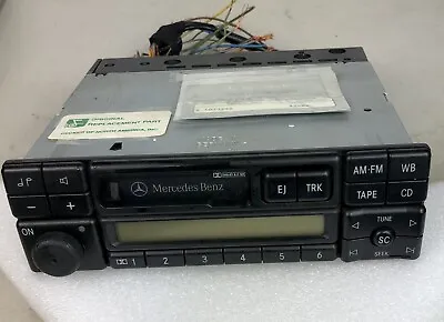 BECKER BE 1692- OEM Cassette Radio Mercedes W140 W210 - TESTED! CODE Included! • $239
