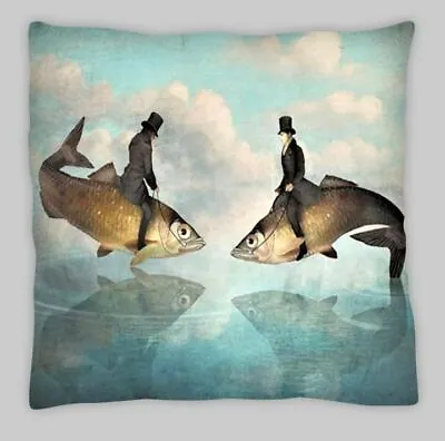 Steampunk  Cosplay Male Cushion Cover  Victorian Fantasy  Gothic Fishing Mask • £5.99