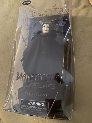 Disney Store Maleficent 12  Doll ~ Angelina Jolie ~ NEW IN BOX ~ RARE 2014 • $90