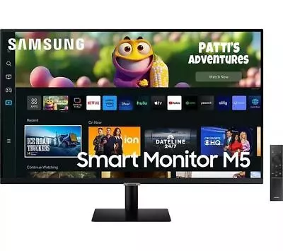 SAMSUNG LS27CM500EUXXU 27  Smart Full HD HDR LED Display-DAMAGED BOX • £195.49