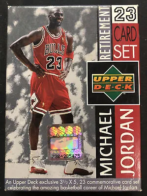 1999 Upper Deck Michael Jordan 23 Card Retirement Set 3.5 X 5 - ENN Cards • $19.95