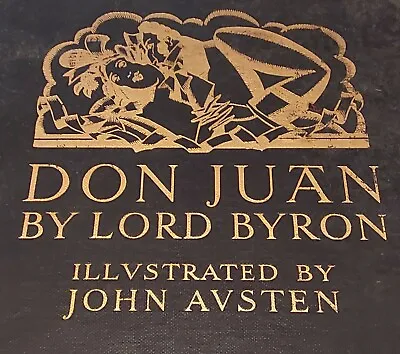 Don Juan Lord Byron Illustrated By John Austen • £15.79