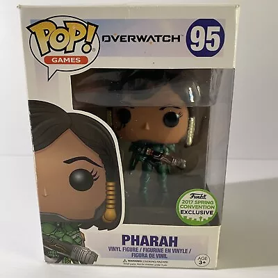 $29 • Buy Funko Pop Overwatch #95 Pharah (Emerald) 2017 ECCC Exclusive Vinyl Figurine