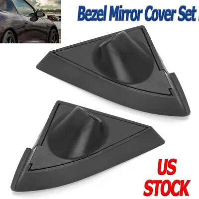 For Mitsubishi Eclipse 2G Bezel Mirror Cover Pair Trim Covers 1995-1999 MANUAL • $36.99