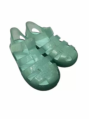 Girls IGOR Blue Jelly Shoes UK Infant Size 8 (Euro 25) • £9