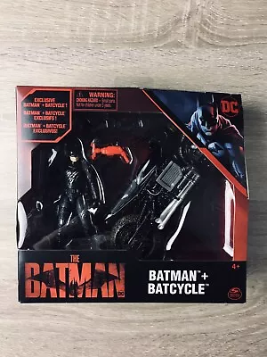 DC | The Batman | Batman + Motorcycle | Exclusive | Spin Master | New | • $7