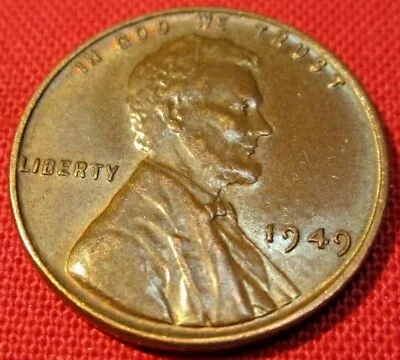 $1.09 • Buy 1949 P Lincoln Wheat Cent - G Good To VF Very Fine