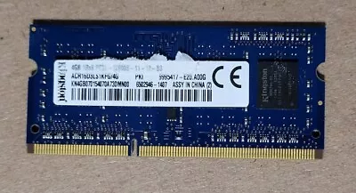 Kingston 4gb So-dimm Pc3l 12800 Ddr3 - Notebook / Laptop / Aio : Memory - Ram • $7.83