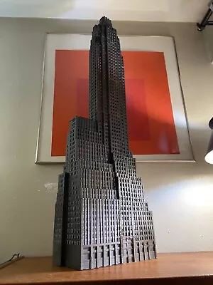 N Scale- Skyscraper Building / Scratch Built - 40 Inches Tall • $180