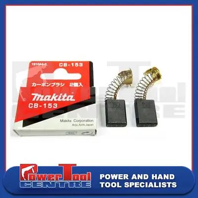 Makita CB153 Carbon Brush Pair Brushes Set LS1040 LS1040FLS1214 LS1214F LS1214L • £4.49