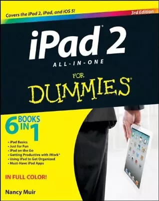 IPad 2 All-in-one For Dummies (For Dummies Series) By Feiler Jesse Book The • £3.49