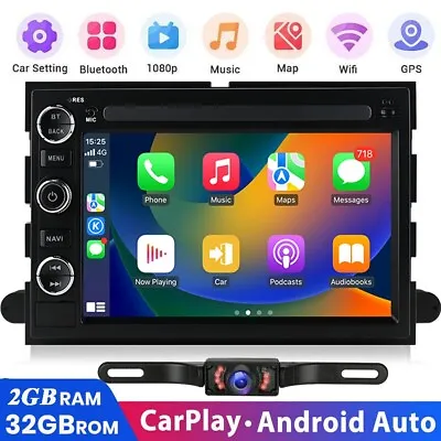 7  Android 12 Car GPS Navigation EQ BT Carplay Radio Stereo For Ford F150 F250 • $120.99