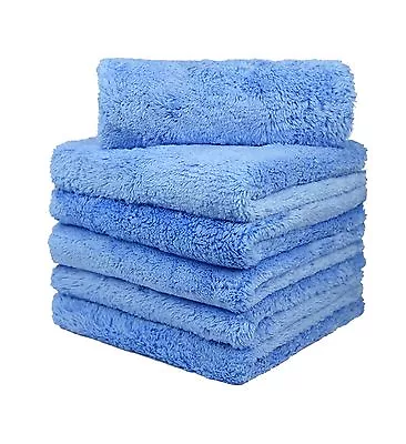 6 Pcs CarCarez Premium Microfiber Car Wash Drying Towels Professional Grade  • $16.99