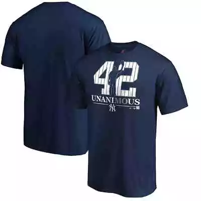 Mariano Rivera New York Yankees Majestic Hall Of Fame Unanimous T-Shirt SZ L NWT • $23.99