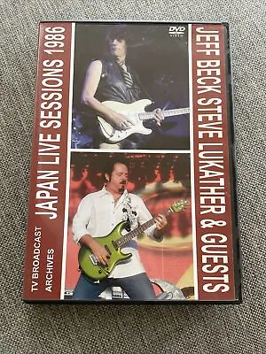 $24.99 • Buy Jeff Beck/Steve Lukather  Guests - Japan Live Sessions 1986 DVD - LIKE NEW