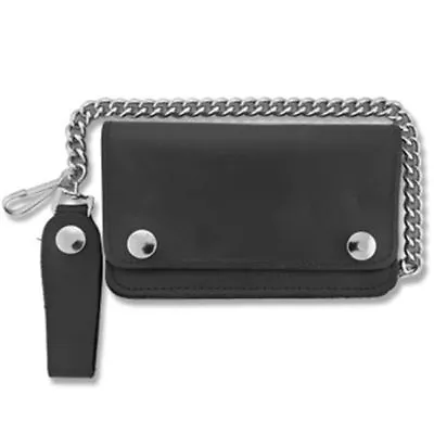 6 Inches 5 Pocket Bifold Braided Wallet With Chain • $21.99
