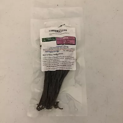 25 Split Extract Grade B Madagascar Bourbon Vanilla Beans 5~6  Vanilla Pods • $13.99