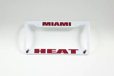 NBA Miami Heat Plastic License Plate Frame • $13.95