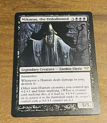 MTG Mikaeus The Unhallowed Dark Ascension 70/158 Regular Mythic • $14