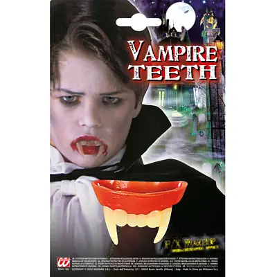 Vampire Teeth Soft Childrens Kids Dracula Fangs Halloween Fancy Dress Accessory • £7.95