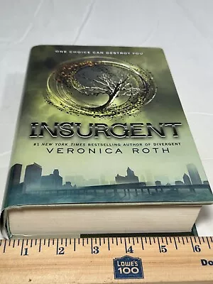 Veronica Roth Insurgent 2012 First Edition HCDJ • $6.57