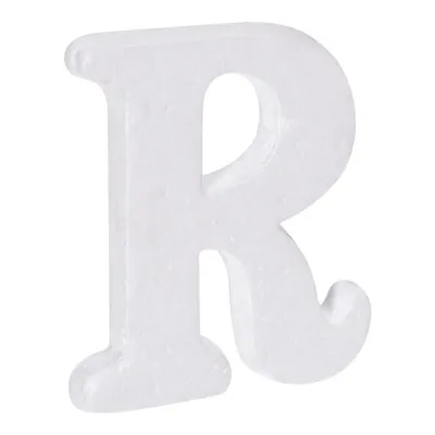 £3.45 • Buy Foam Letters R Letter EPS White Polystyrene Letter Foam 100mm/4 Inch