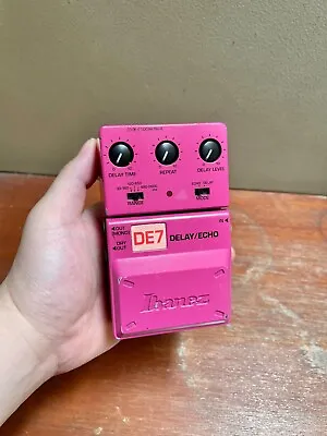 Ibanez DE7 Delay Pink Limited Edition • $315