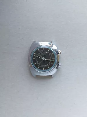 Vintage Soviet POLJOT Mechanical ALARM Russian Men`s Wristwatch USSR 18 Jewels • $52