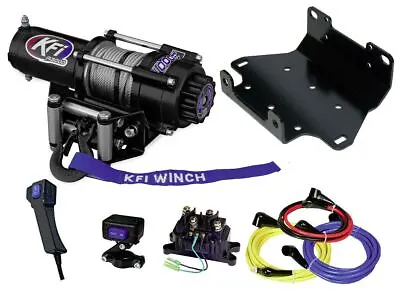 KFI A3000 Winch & Mount Kit Fits 09-14 Yamaha Grizzly 550 & 07-15 Grizzly 700 • $551.83