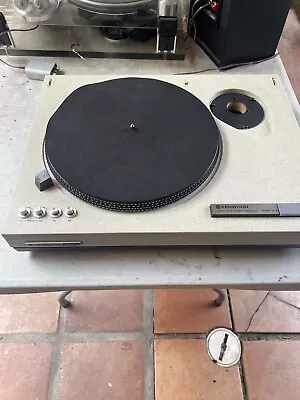 Kenwood KD-500 Direct Drive Turntable  Without Tonearm • $250