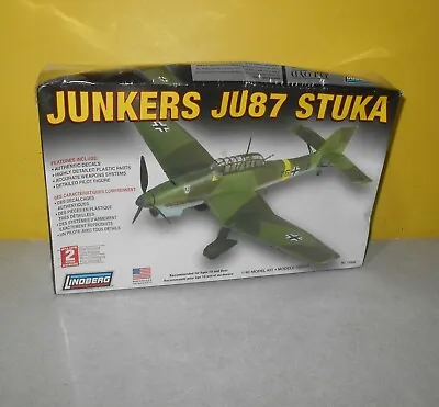 Lindberg 2006 Junkers Ju87 Stuka WWII German 1/48 Model Kit #70508  • $12.73