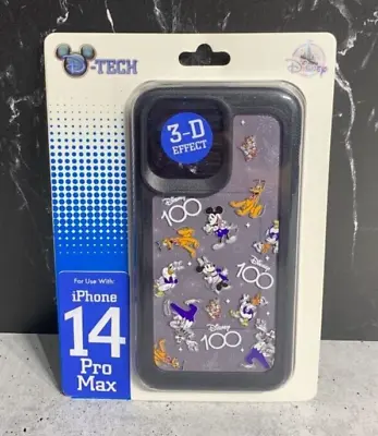 DISNEY PARKS Mickey Mouse Friends 100 Years D-Tech 3D IPHONE 13 14 Phone Case • $36