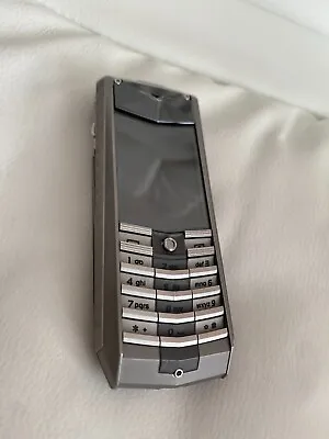 Vertu Ascent X Titanium Genuine Original Mobile Phone Black Leather Luxury • $1104.15